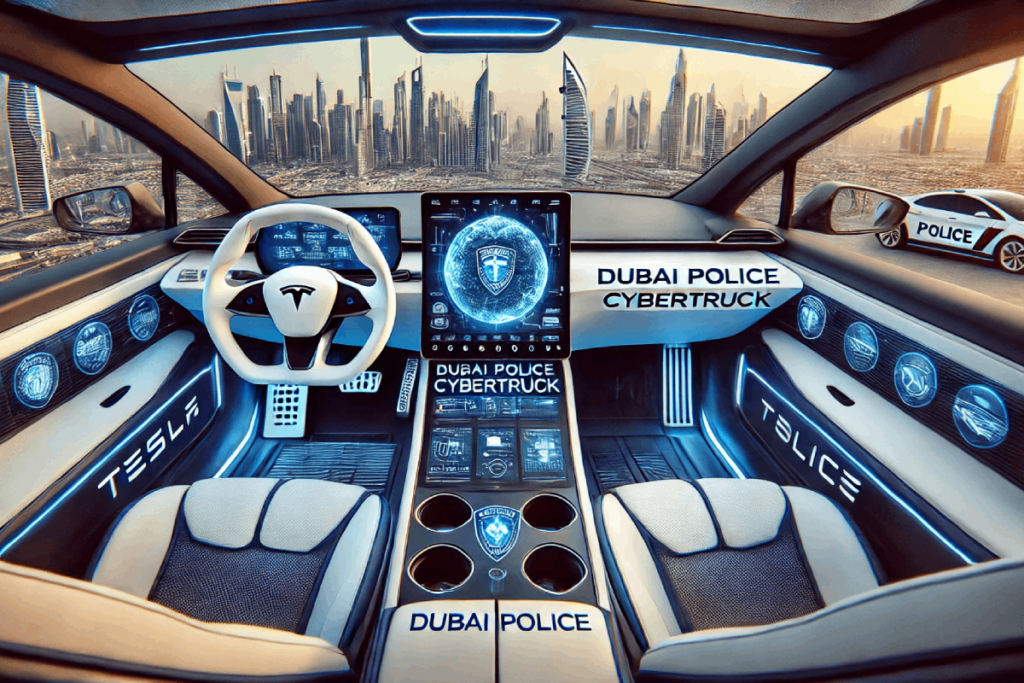 Inside Dubai Police's New Tesla Cybertruck