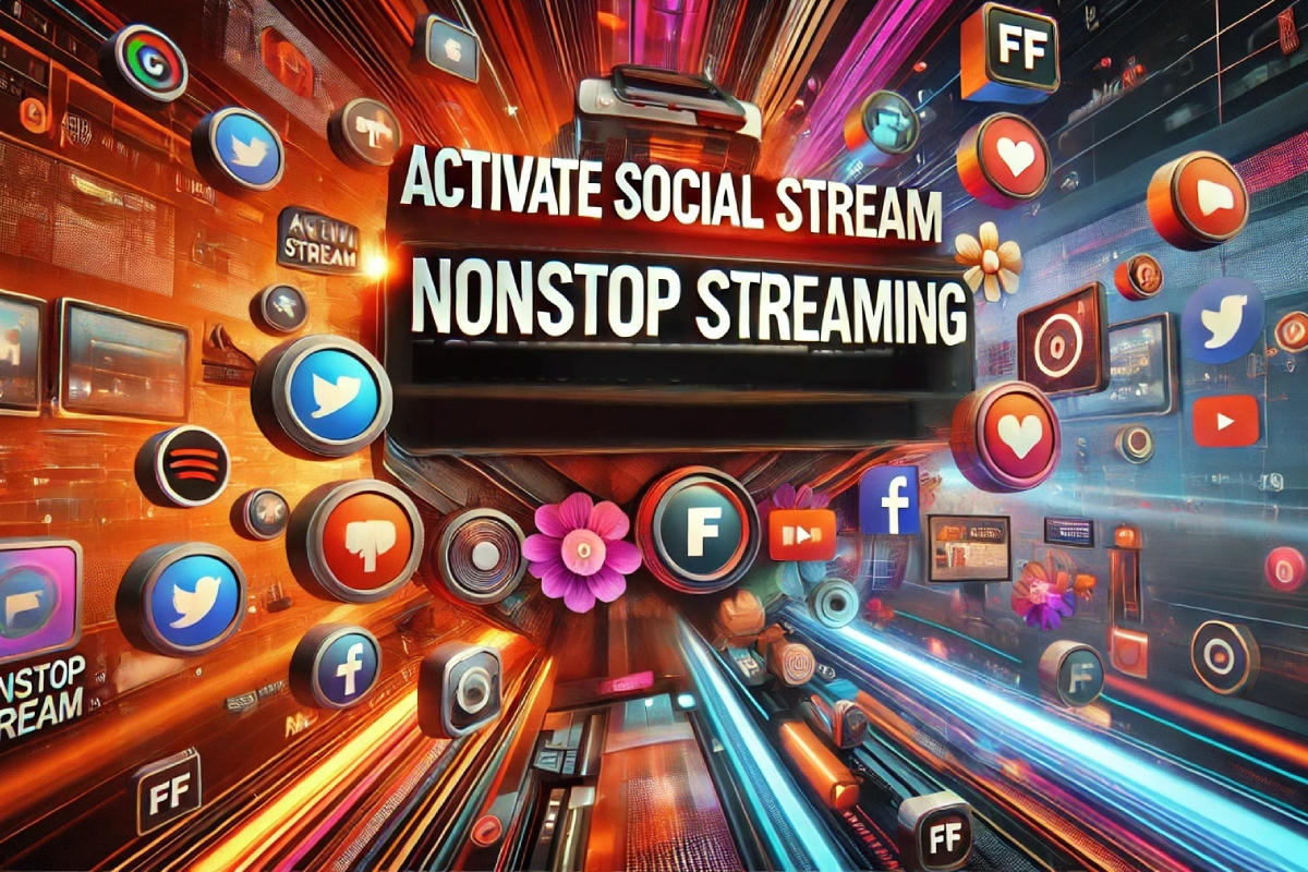 Activate Social Stream for Nonstop Streaming - Exclusive for FF Customers Until 6th Sept '24!