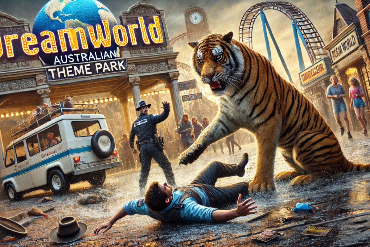 Animal Handler Mauled by Tiger at Australian Dreamworld Theme Park